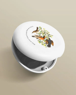 スケルトンマウスピース 彫刻付き linqüe｜マウスピースケース『As a Bird』